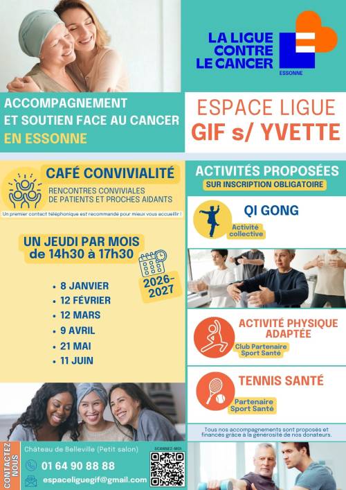 Affiche Espace Ligue Gif Sur Yvette 2026