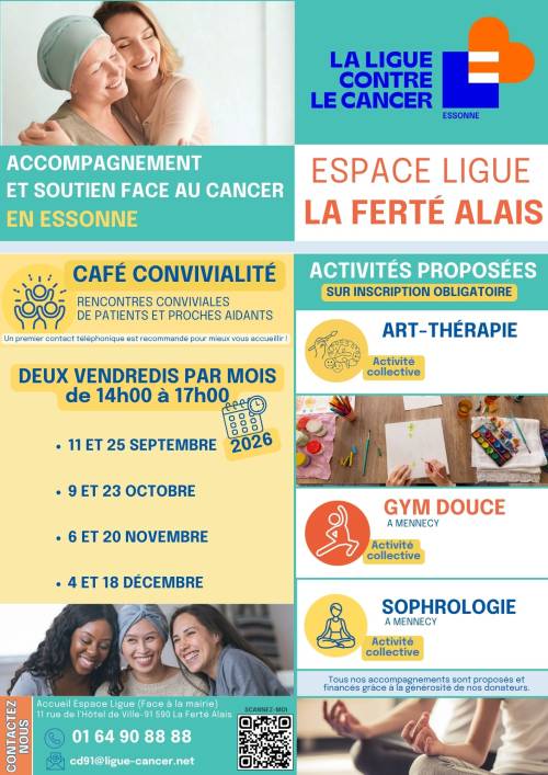 Affiche Espace Ligue La Ferté Alais 2026