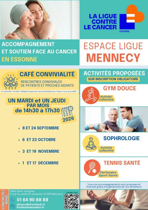Affiche Espace Ligue Mennecy 2026