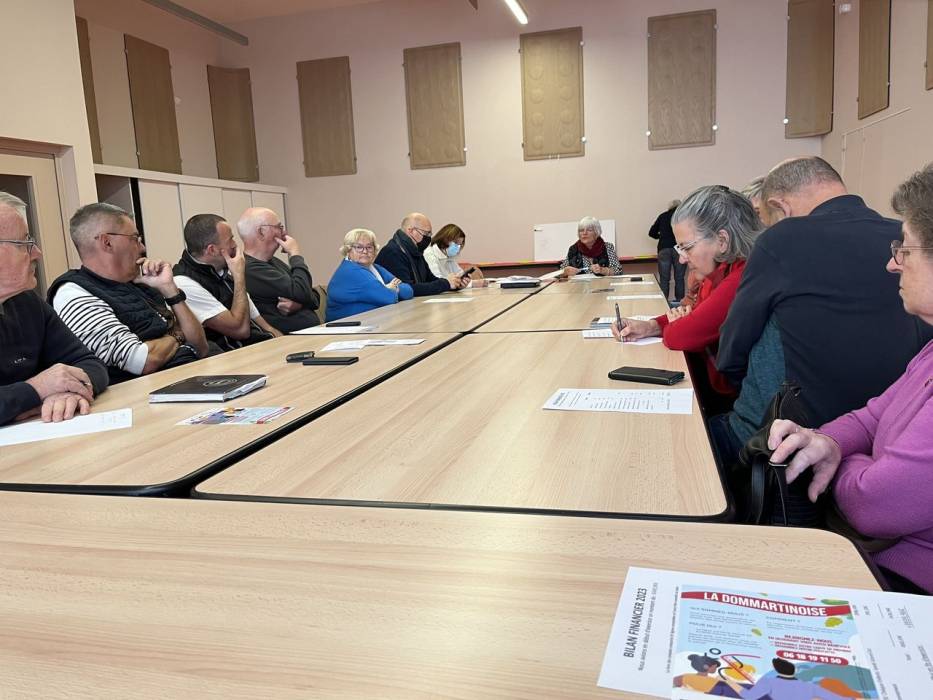Assemblée Générale de l'association  "La Dommartinoise"