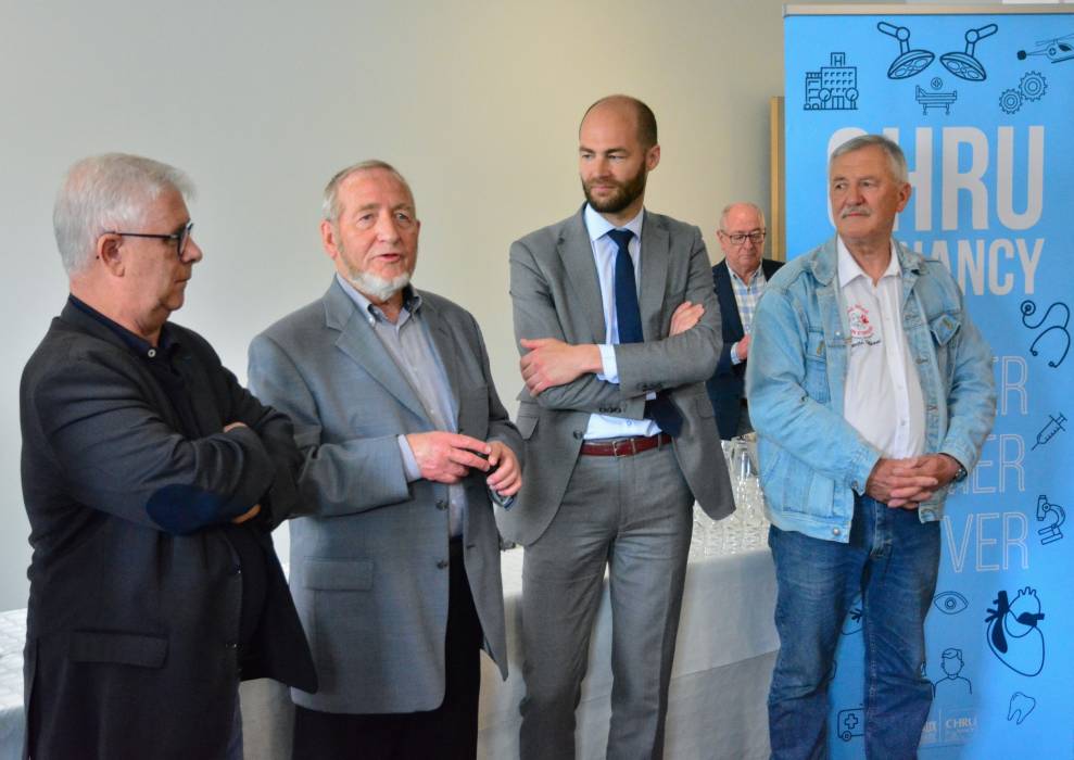 Inauguration  du tout nouveau scanner de lames histologiques au CHRU de Nancy.
