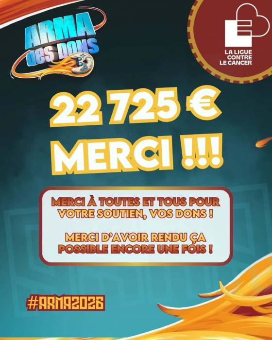 Arma des Dons 2026