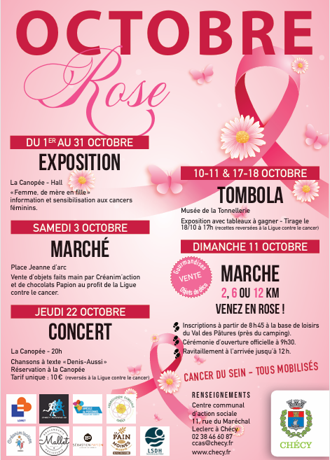Octobre rose 2026 Chécy 