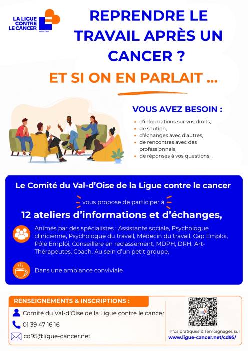 Affiche retour à l'emploi 2026