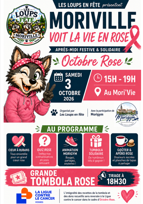 octobre rose à Moriville