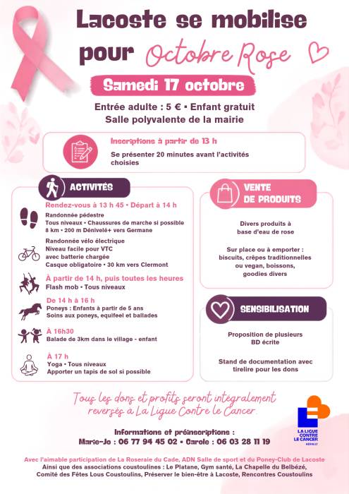 Lacoste Octobre Rose