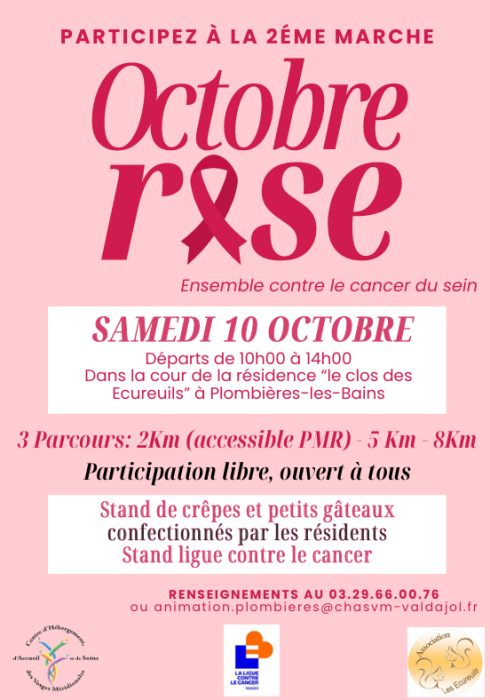 marche rose plombières