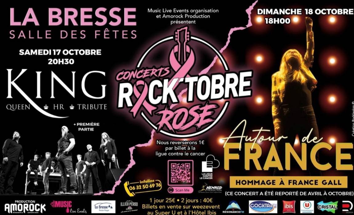 Rockt'obre rose La Bresse