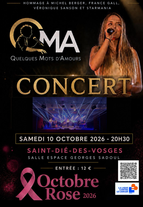 concert quelques mots d'amour saint dié