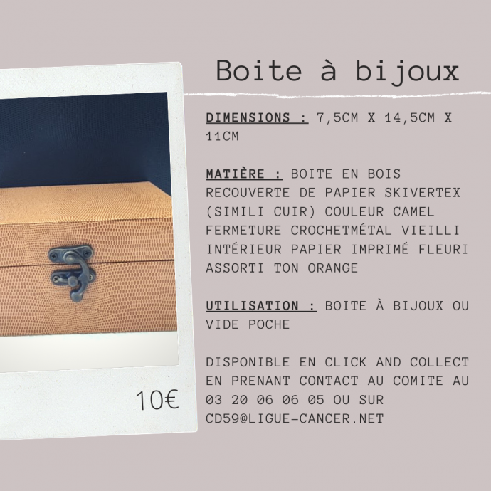 boite à bijoux 