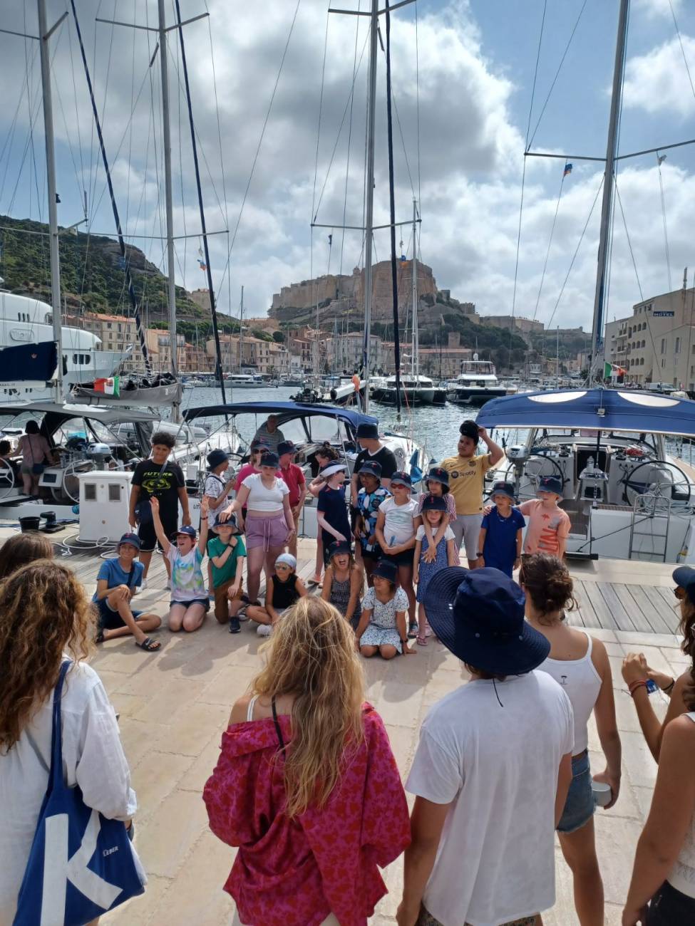 enfants en croisière