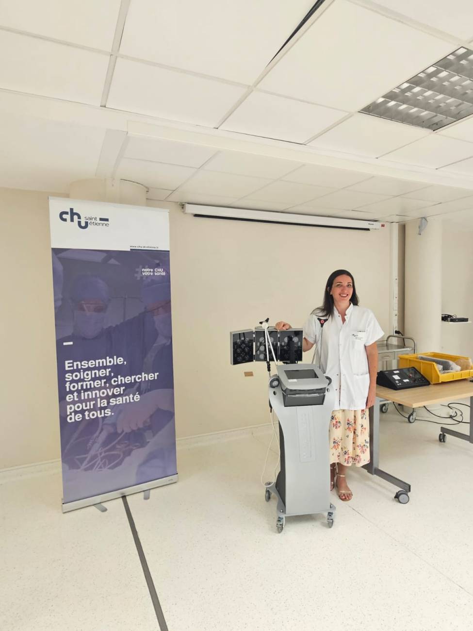 inauguration PBM CHU ST Etienne