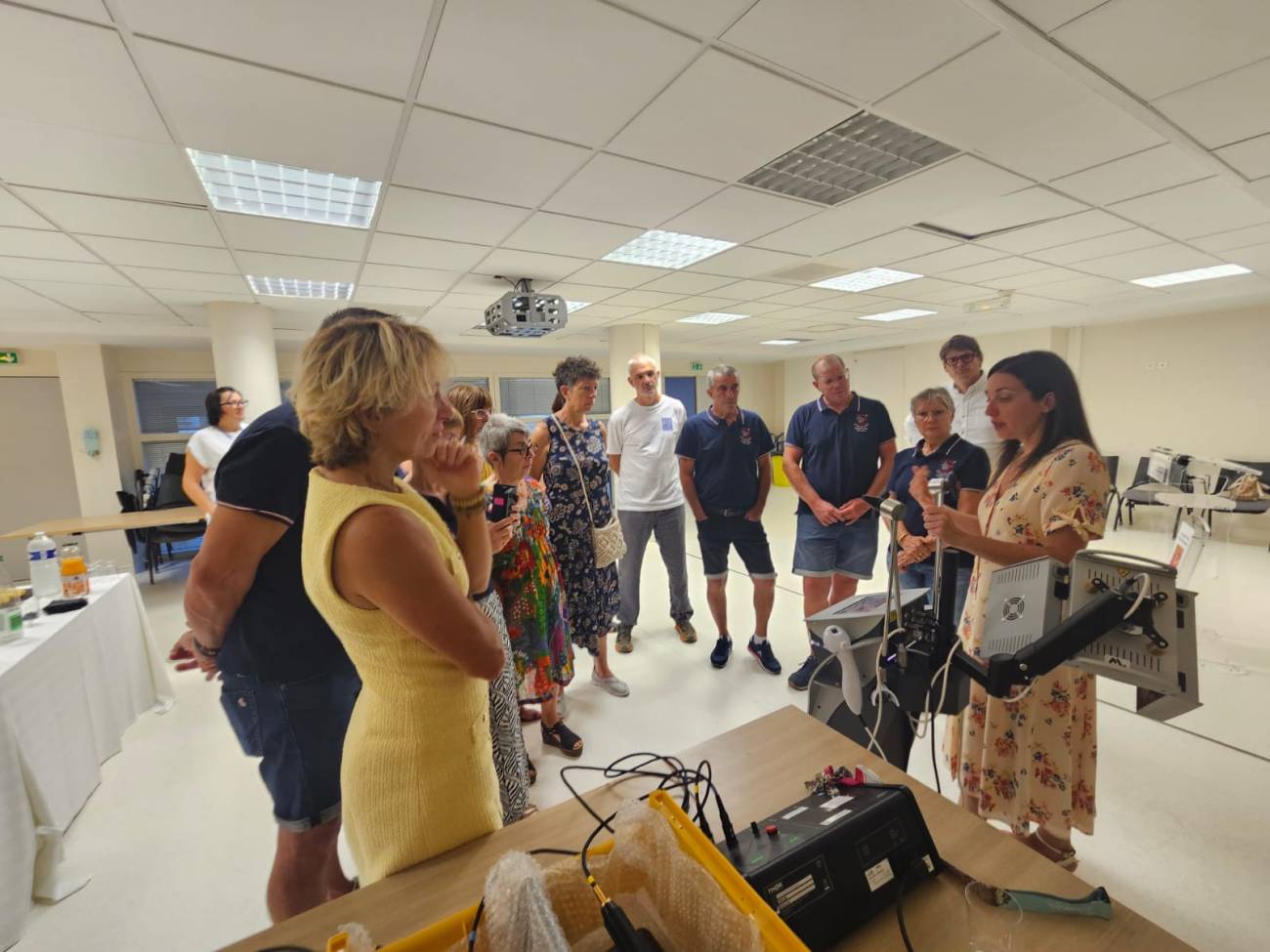 inauguration PBM CHU ST Etienne