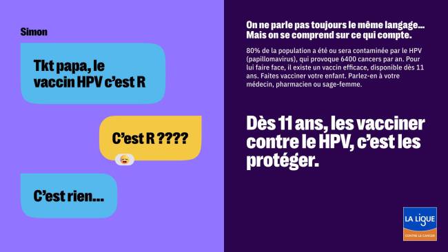 visuel campagne HPV